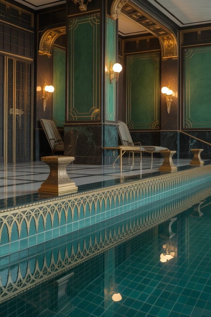 luxury indoor pool ideas 14 art deco luxury indoor pool ideas