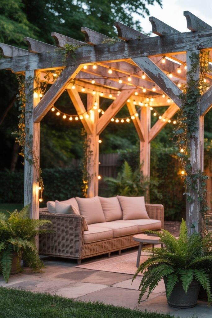 outdoor pergola with lights 2 outdoor pergola with lights string