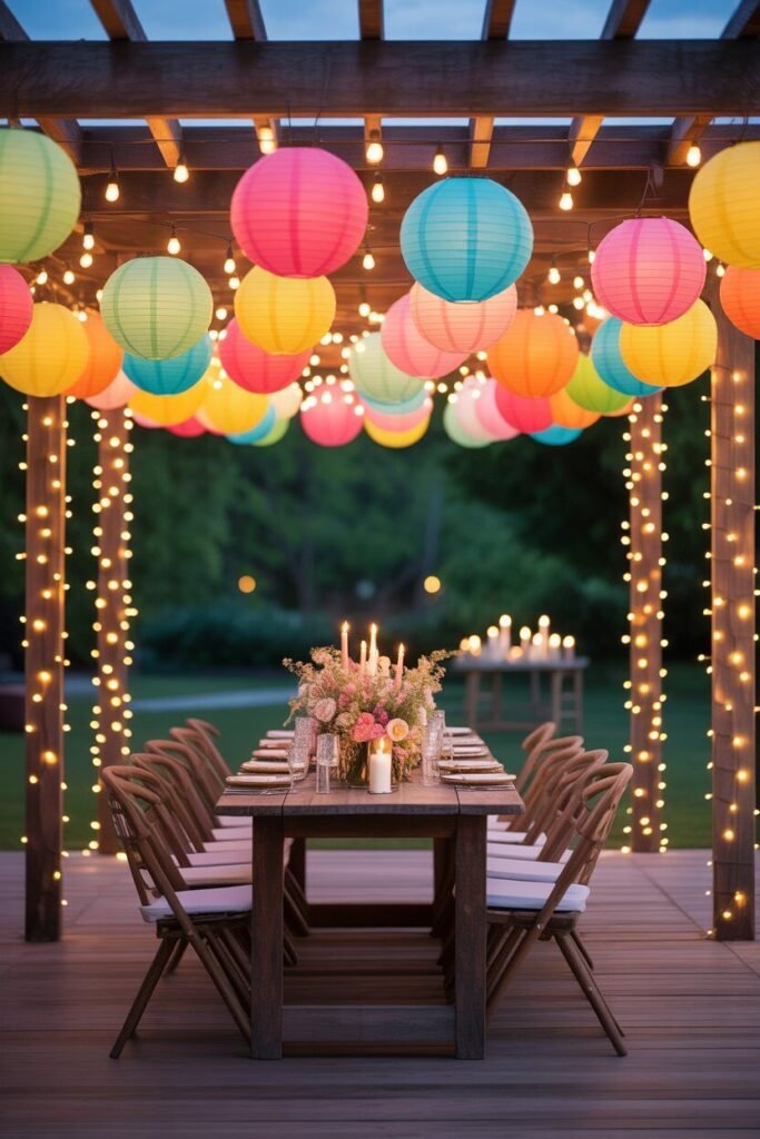 outdoor pergola with lights 13 outdoor pergola with festive lights