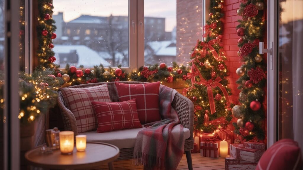 red christmas balcony 1 realistic photo of a cozy balcony decora lznDs pJTWGVbLASWYj3EQ LZjoj0lqSiqZMI3lPSUVsg