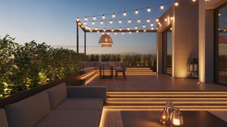 modern rooftop terrace lighting 23 modern rooftop terrace lighting