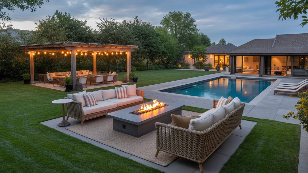 realistic wide angle photo of a luxuriou HLsmIrSsSlWd yqgAH6oNg 20e0dJLwTfa3vSWjUuiLAw