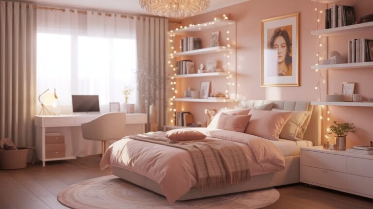 cozy modern bedroom with blush accents 19 cozy modern bedroom with blush accents