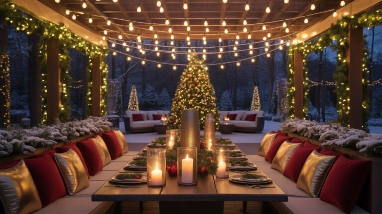 Luxury christmas patio design 3 Luxury christmas patio design
