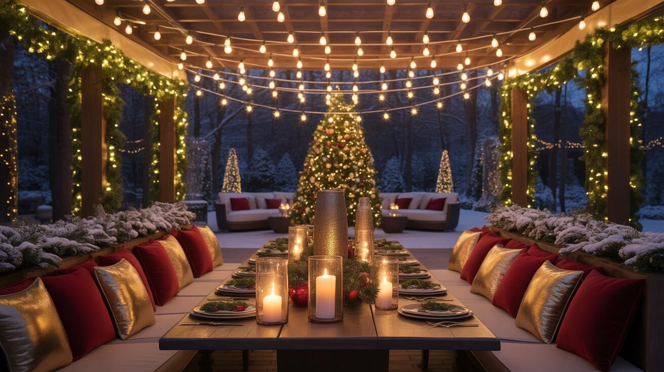 Luxury christmas patio design 1 a realistic photograph of an elegant out LXIzVnvQ WsXd2Ni2LtXQ hRuVr5XETECiofM48EN6Pw