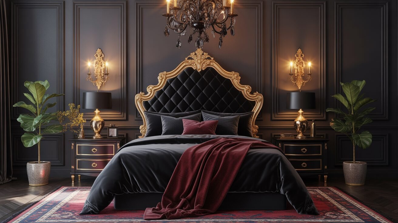 Luxury dark feminine aesthetic bedroom 1 a realistic photograph of an ultra luxur ES87 KzNScGIajymjza6vw BASkn2pcTh6Ov0Jsiqrr6A