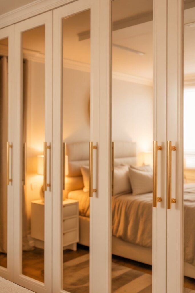 Luxury white walk-in closet design 13 gold hardware luxury white closet