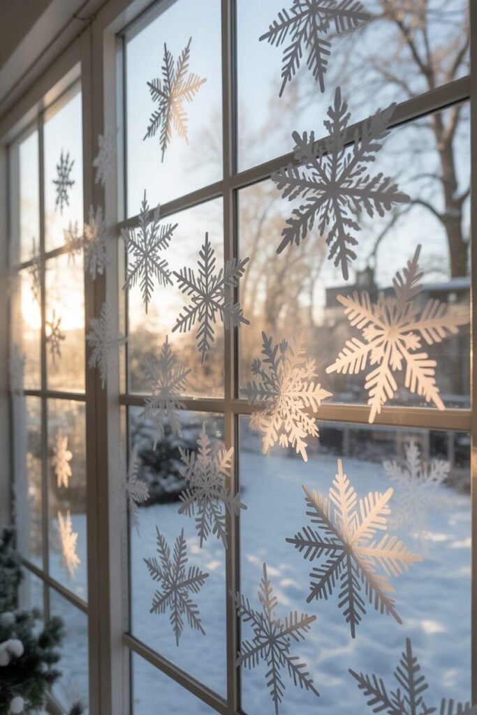 White christmas decor ideas 5 white christmas decor ideas windows