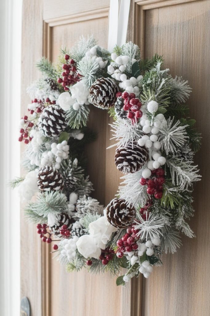White christmas decor ideas 6 white christmas decor ideas wreath