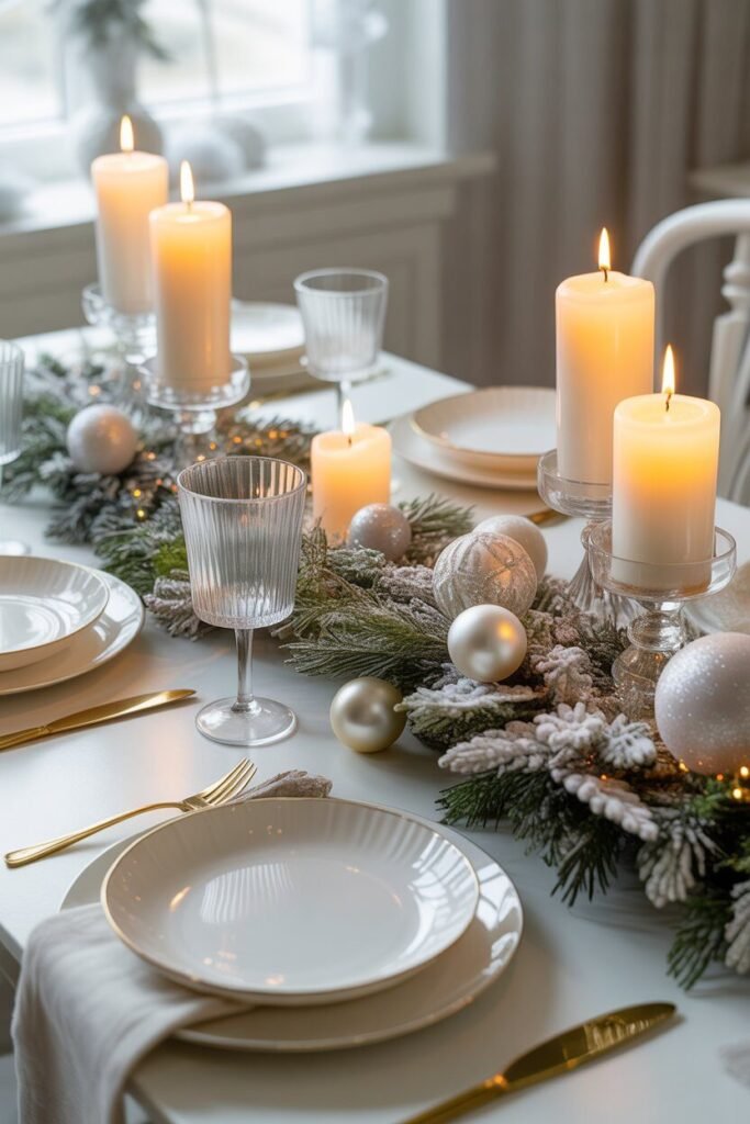 White christmas decor ideas 7 white christmas decor ideas table