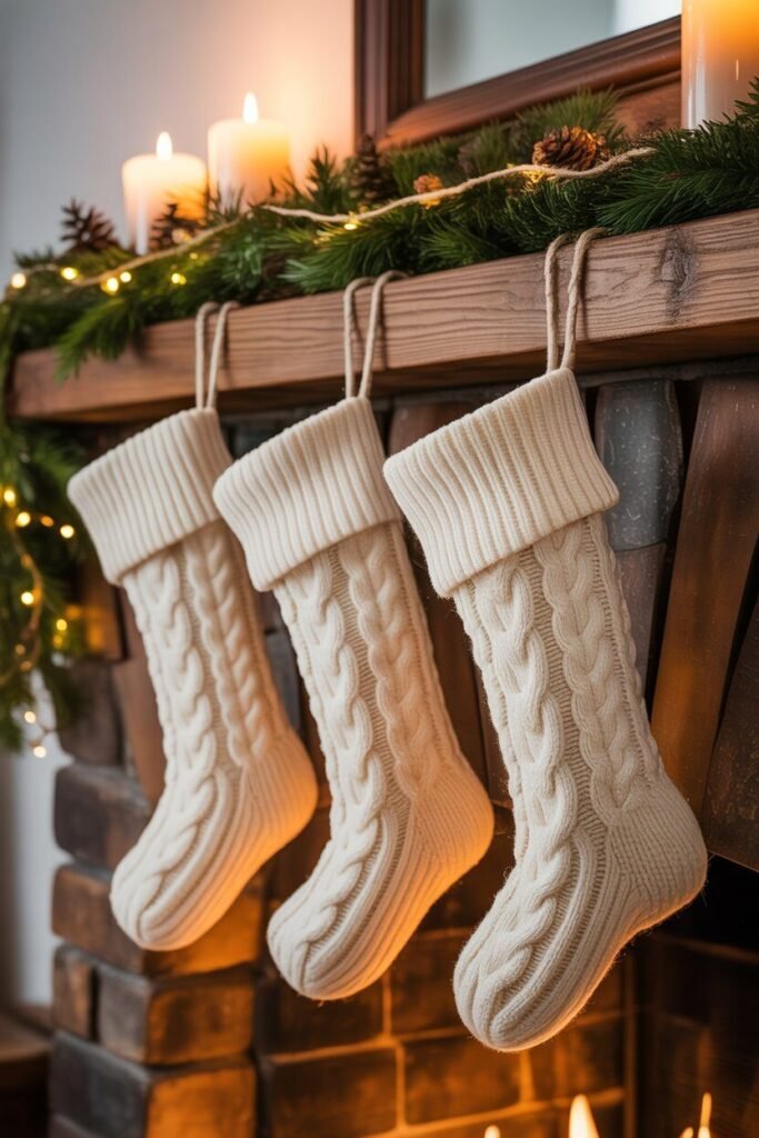 White christmas decor ideas 12 white christmas decor ideas stockings