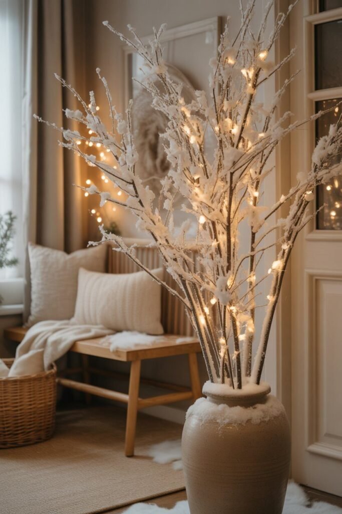 White christmas decor ideas 13 white christmas decor ideas entryway