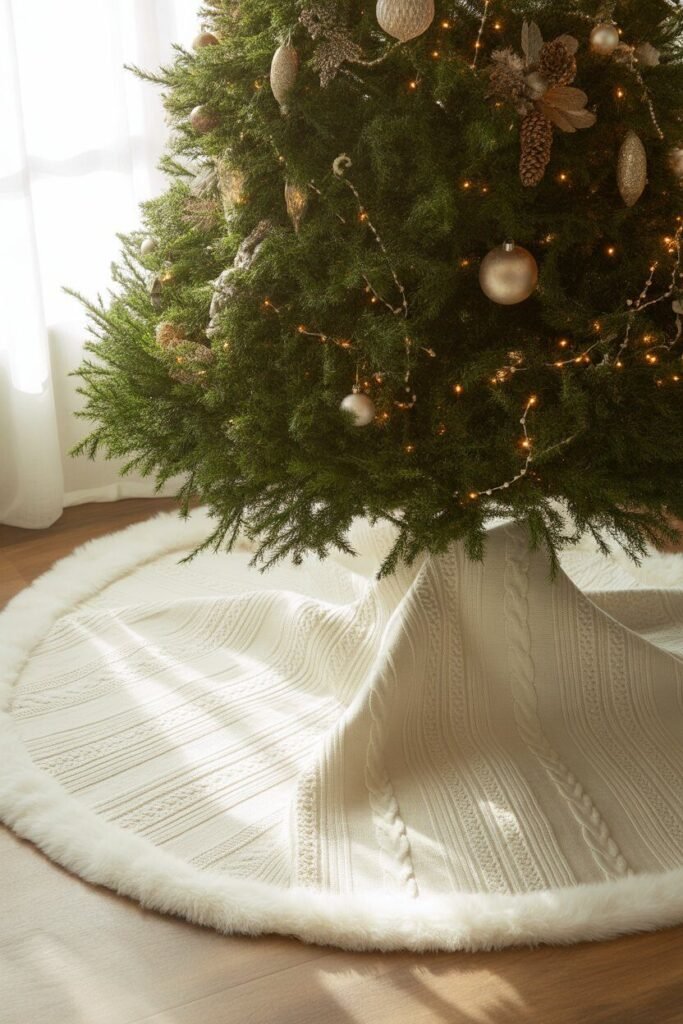 White christmas decor ideas 15 white christmas decor ideas tree skirt