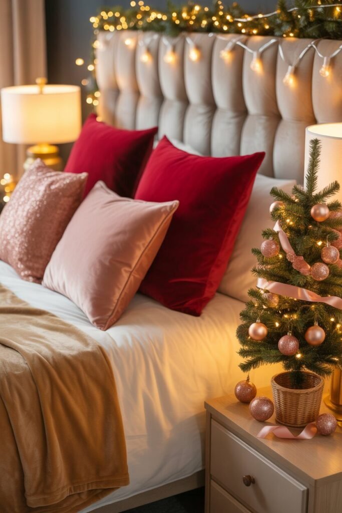 Dreamy bedroom for Christmas 2 dreamy bedroom for Christmas color palette