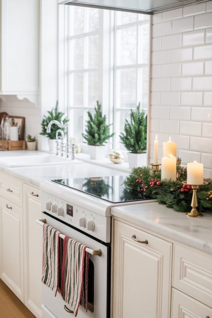 White christmas decor ideas 22 white christmas decor ideas kitchen