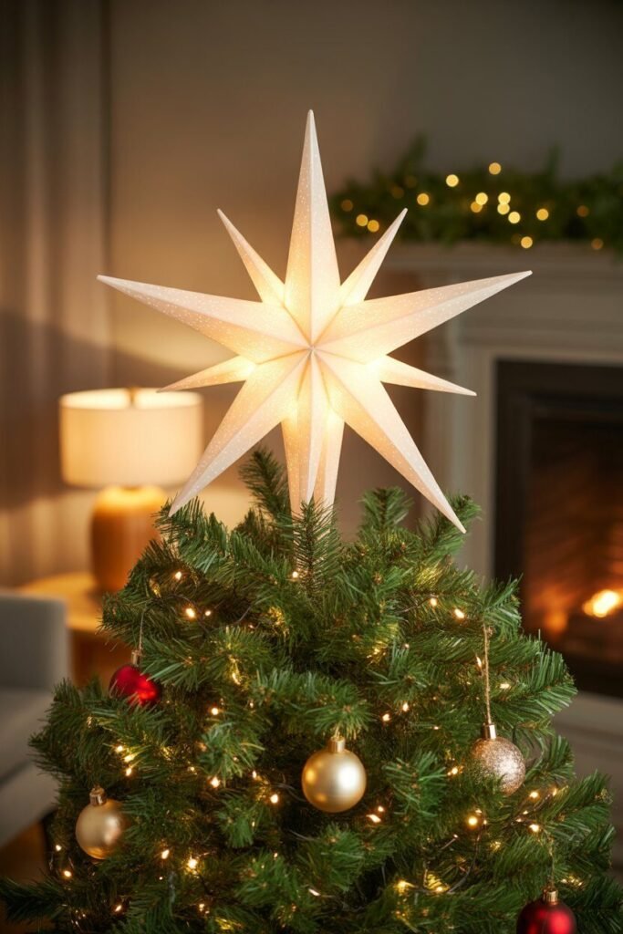 White christmas decor ideas 26 white christmas decor ideas tree topper