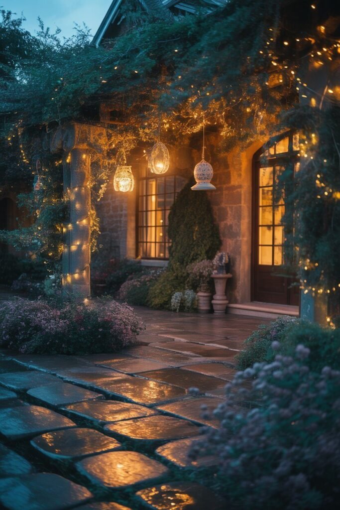 enchanted mystical garden nook