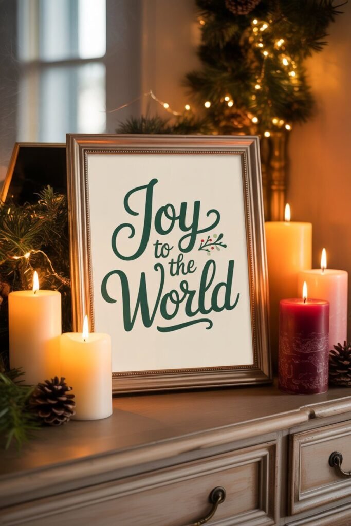 Dreamy bedroom for Christmas 14 Christmas frame dreamy bedroom for Christmas