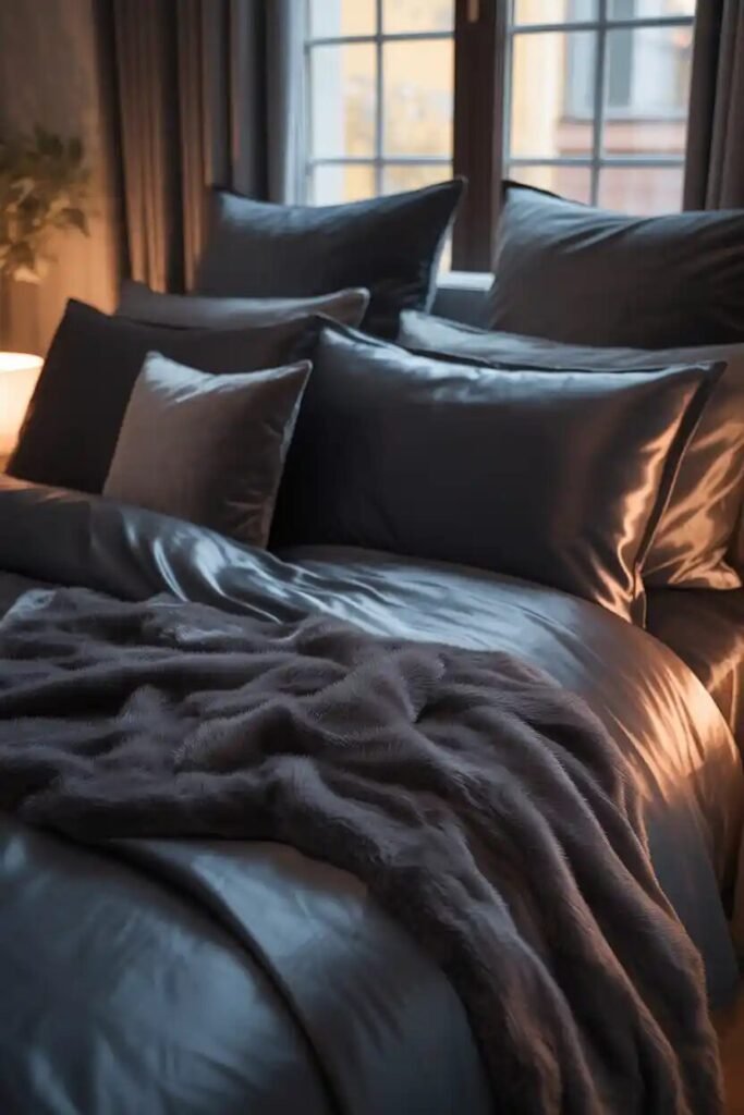 Luxury dark feminine aesthetic bedroom 9 luxury dark feminine bedding