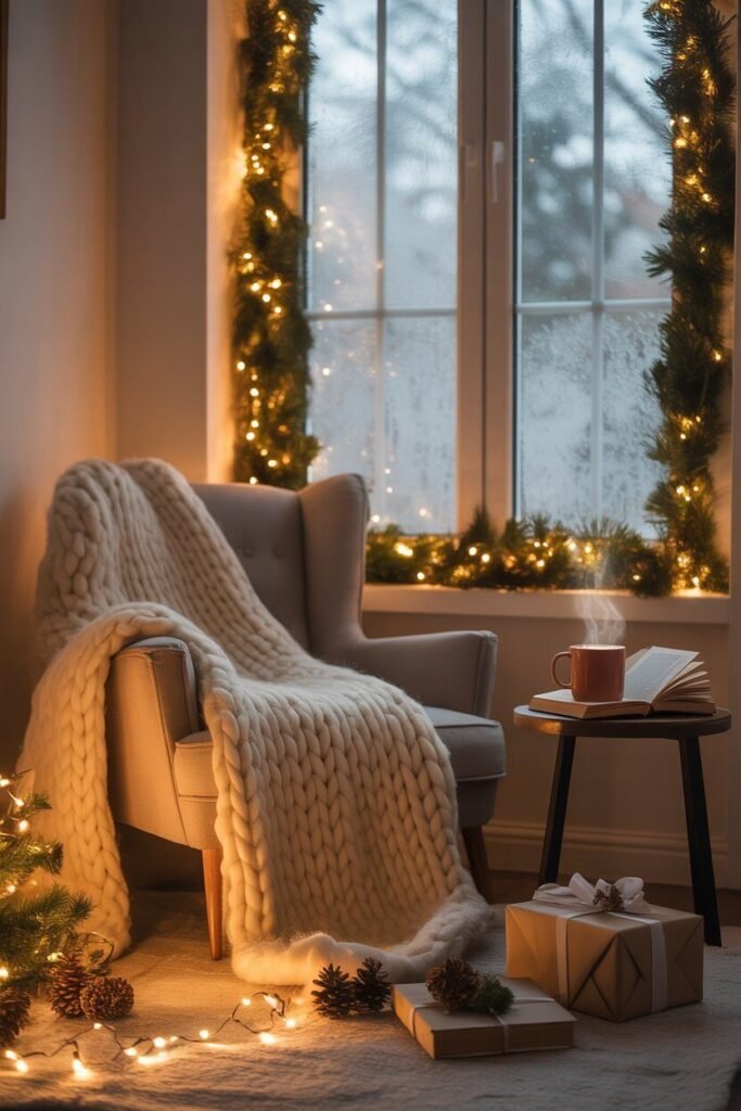 Dreamy bedroom for Christmas 16 reading nook dreamy bedroom for Christmas