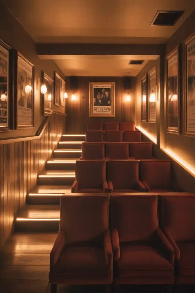 Cozy indoor movie theater setup 2 cozy indoor movie theater setup atmosphere
