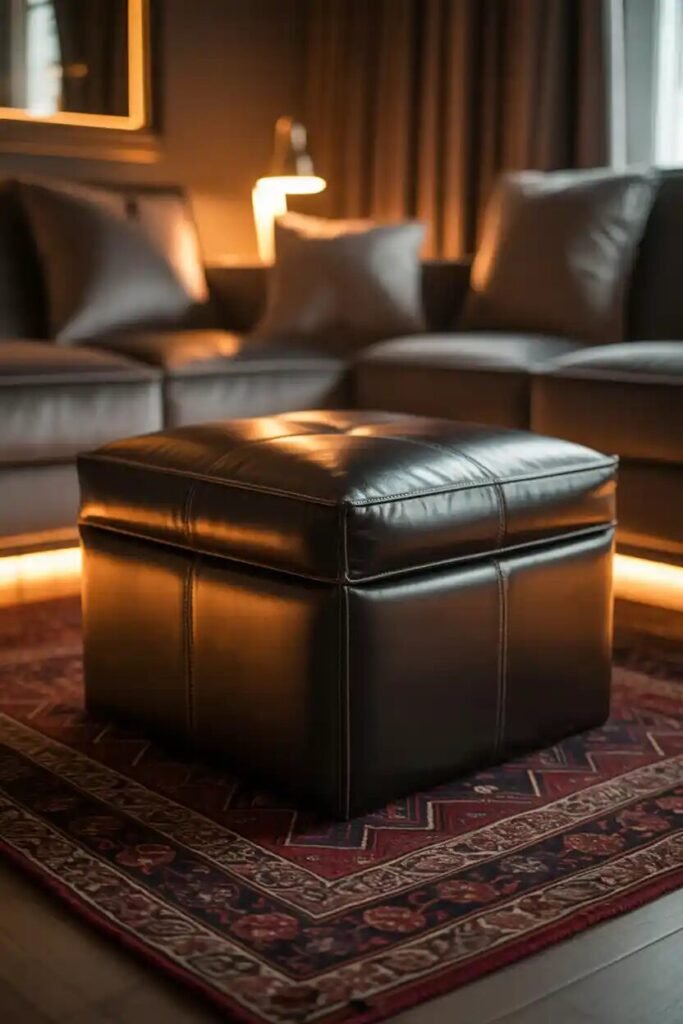 Cozy indoor movie theater setup 10 ottoman cozy indoor movie theater setup