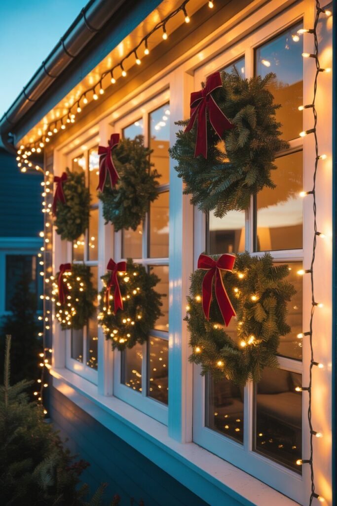 Outdoor yard ideas for Christmas 8 window decor outdoor yard ideas for Christmas