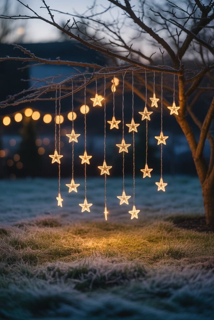 Outdoor yard ideas for Christmas 17 star lights outdoor yard ideas for Christmas