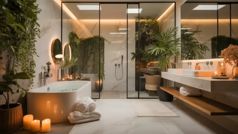 18 spa bathroom designs
