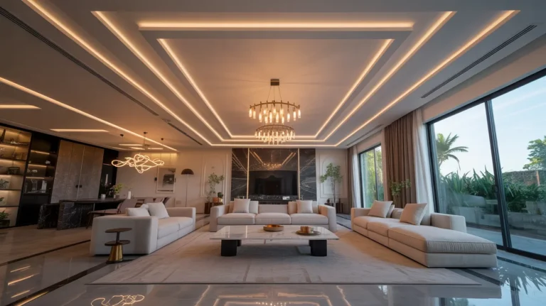 Gypsum ceiling design ideas for living room 29 Gypsum ceiling design ideas for living room