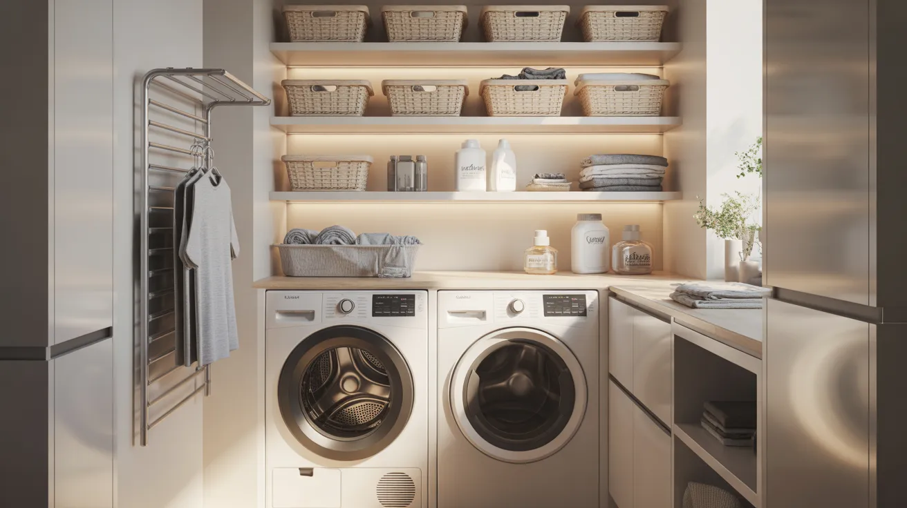 17 small laundry room ideas 1 DzMdogjDS1aGdnEroYHPmg@2k