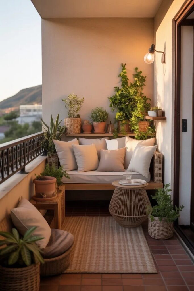 cozy 17 small creative balcony ideas