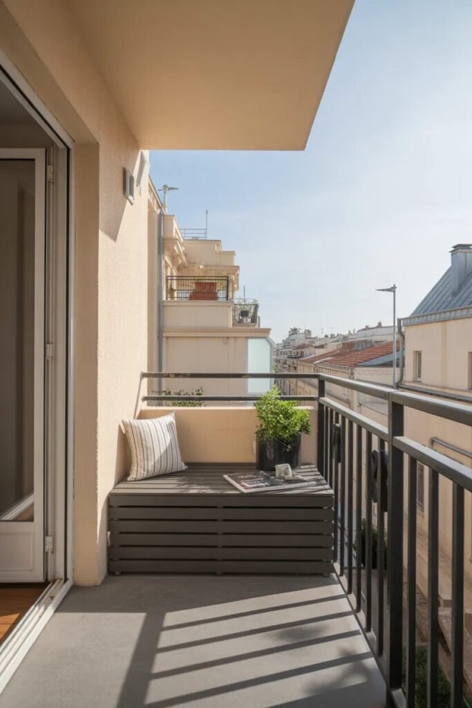 storage 17 small creative balcony ideas