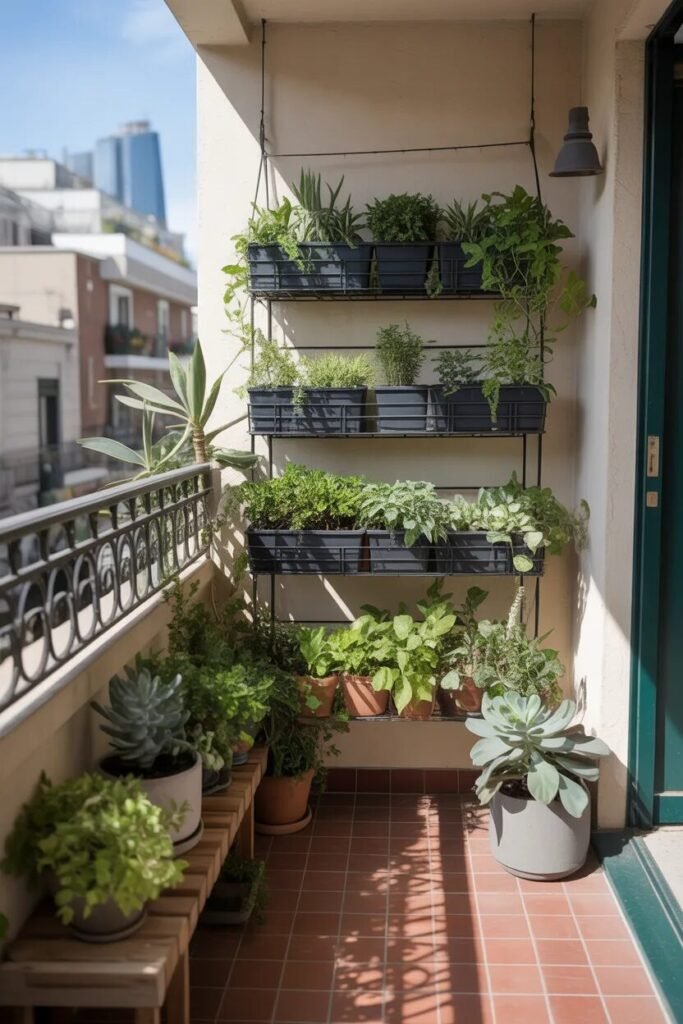 plants 17 small creative balcony ideas