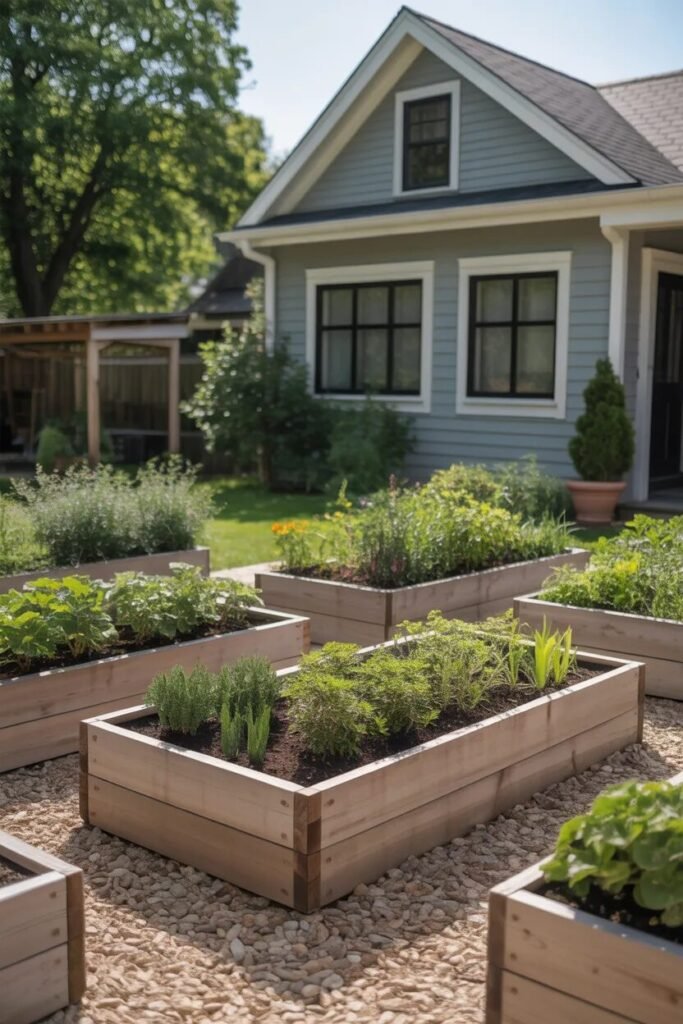  raised beds 28 front yard landscaping ideas
