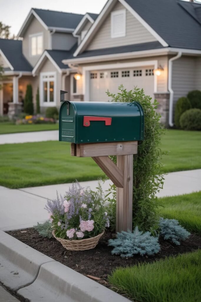 mailbox 28 front yard landscaping ideas