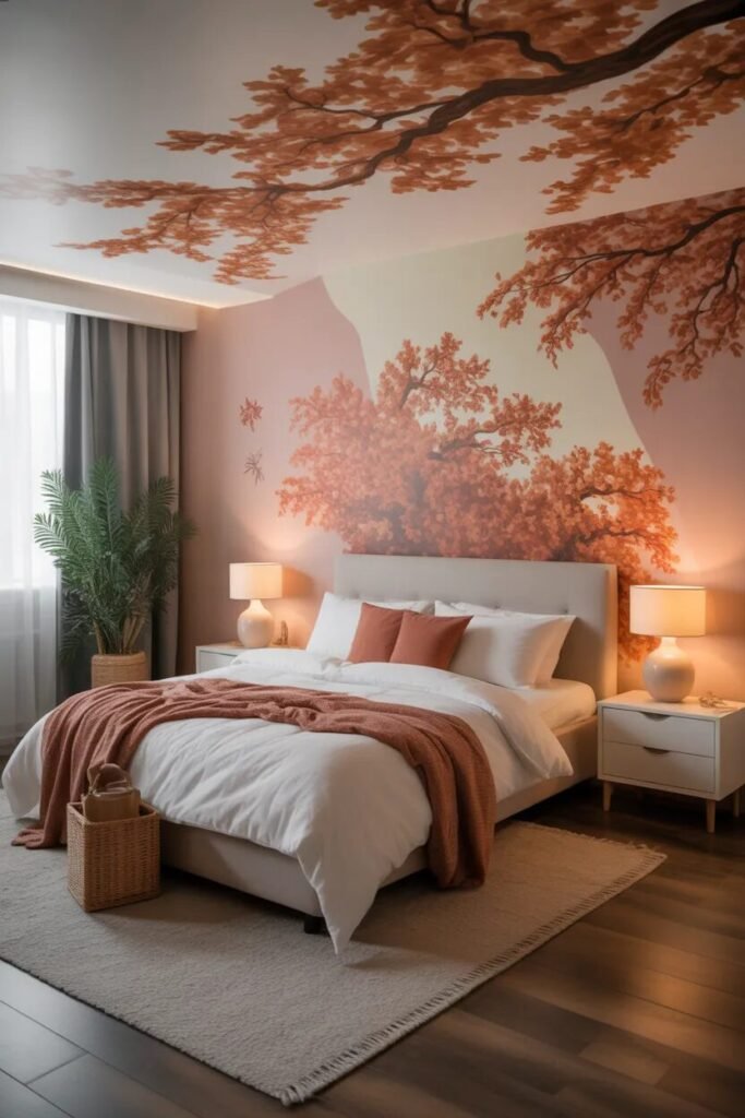 artistic fall ceiling bedroom