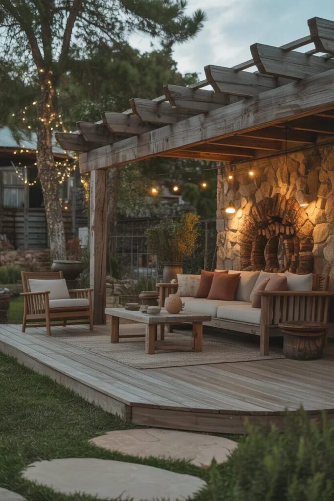 19 backyard deck ideas 10 rustic backyard deck ideas