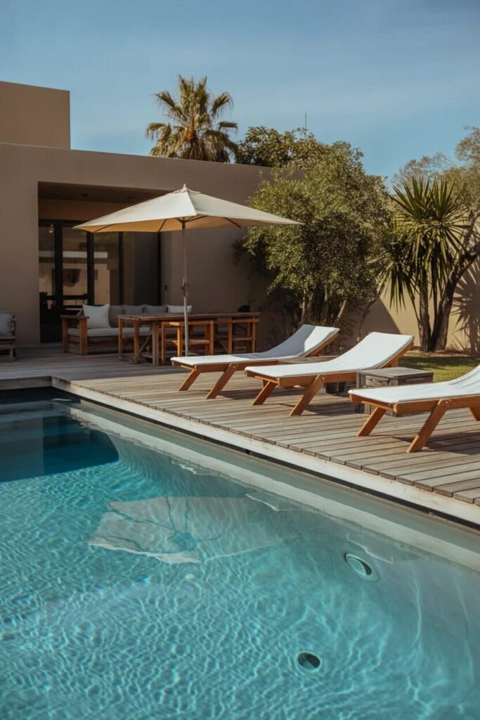 19 backyard deck ideas 14 pool backyard deck ideas