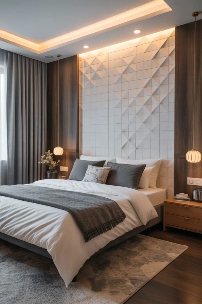 25 trendy bed back wall ideas 11 3d trendy bed back wall ideas