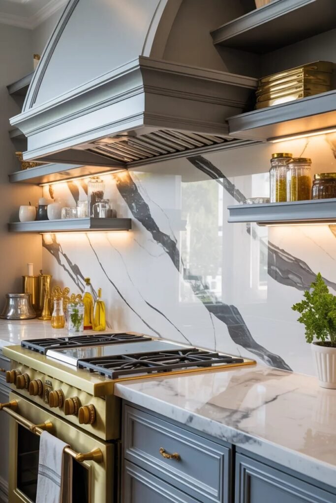 marble 22 kitchen backsplash ideas
