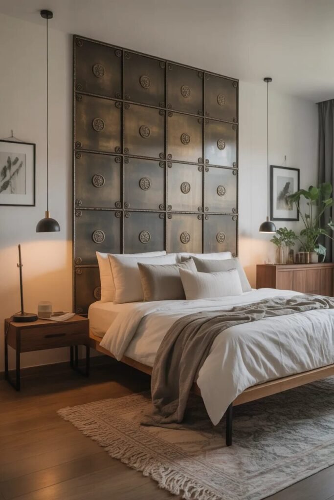 25 trendy bed back wall ideas 22 metal trendy bed back wall ideas