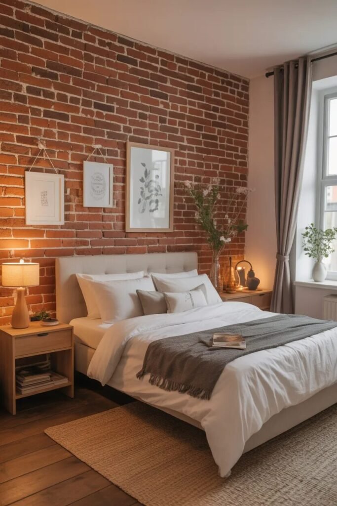 25 trendy bed back wall ideas 24 brick trendy bed back wall ideas