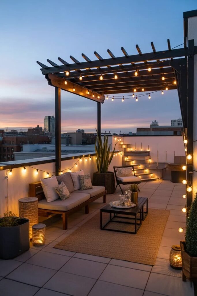20 luxurious rooftop ideas 4 luxurious rooftop ideas pergola setup