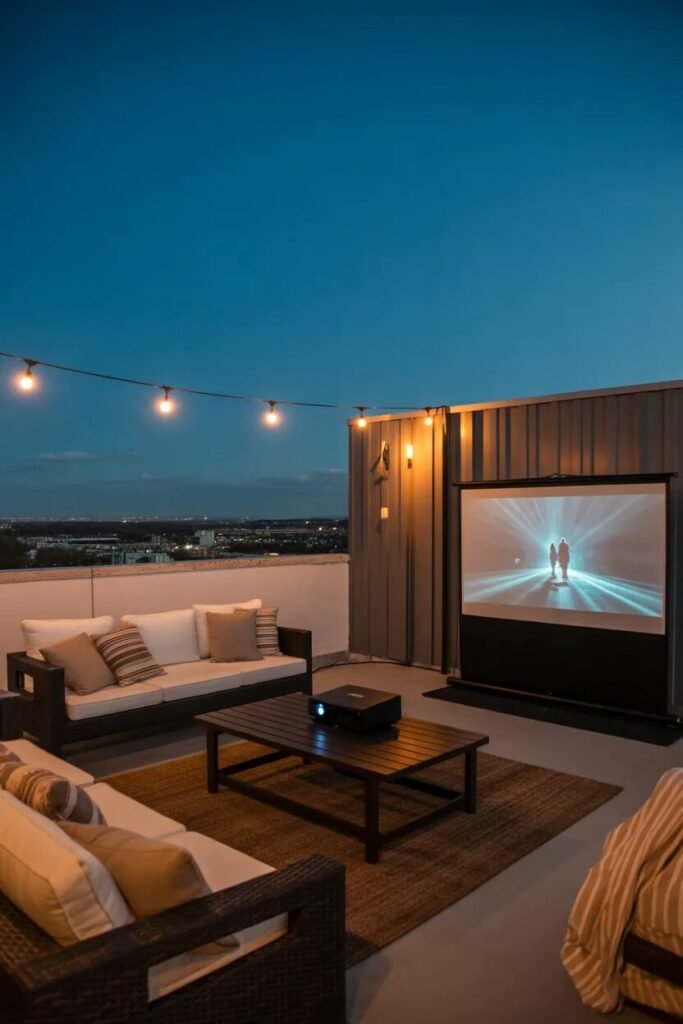 20 luxurious rooftop ideas 13 luxurious rooftop ideas movie setup