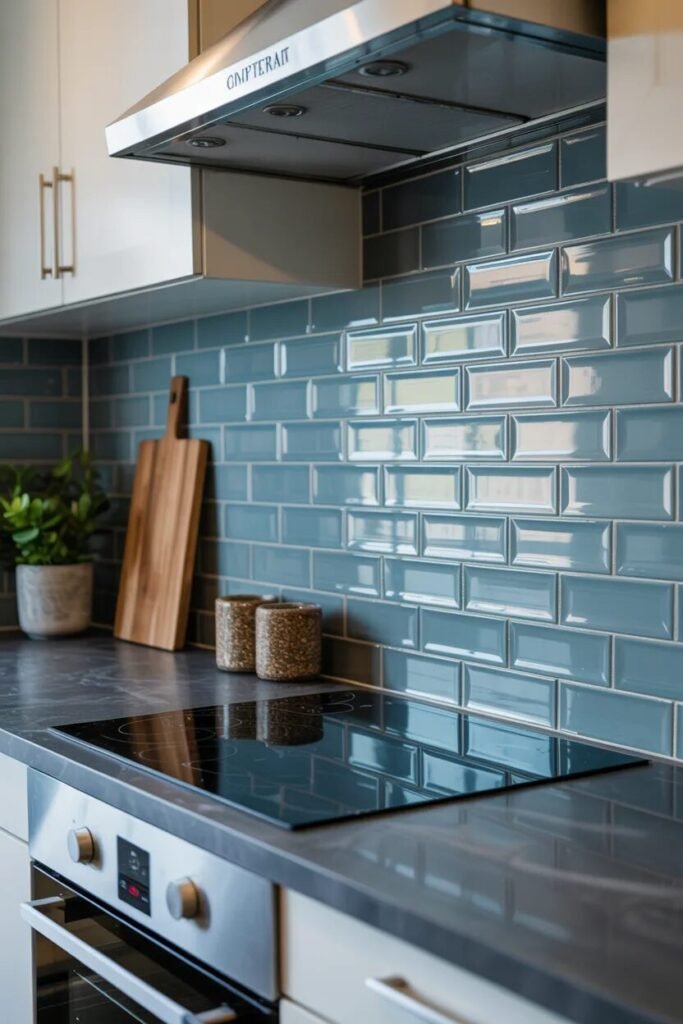 glass 22 kitchen backsplash ideas