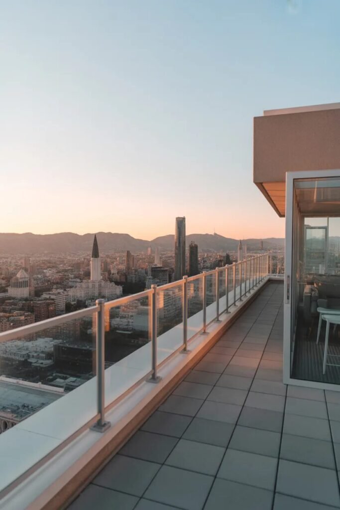 20 luxurious rooftop ideas 17 luxurious rooftop ideas glass railing