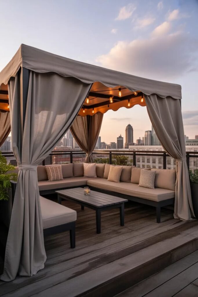 20 luxurious rooftop ideas 19 luxurious rooftop ideas canopy lounge