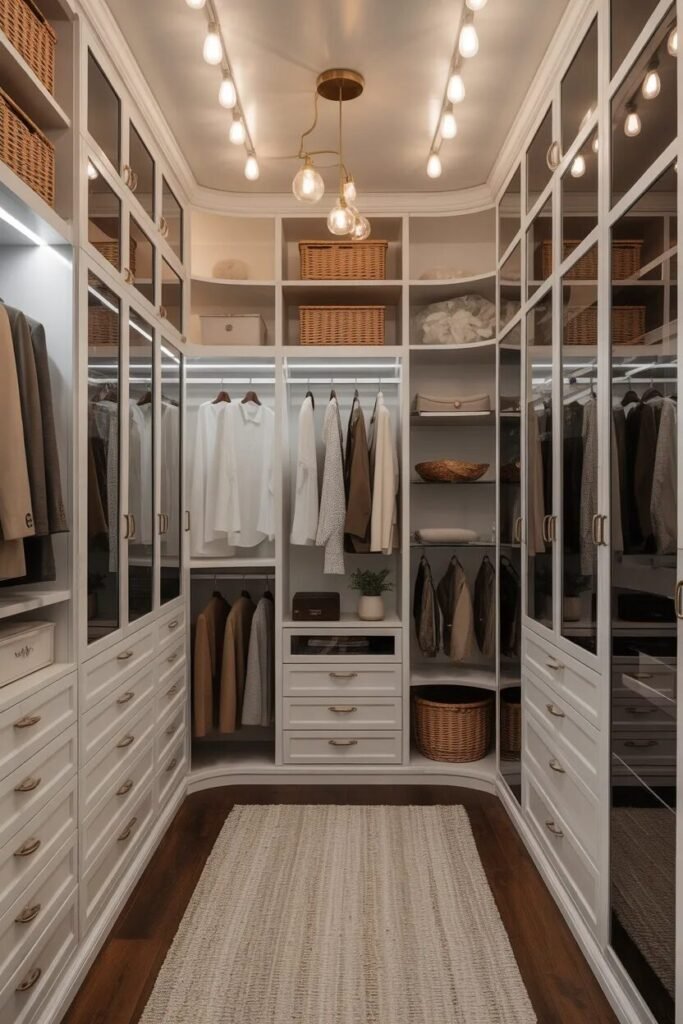 closet organization ideas walk in