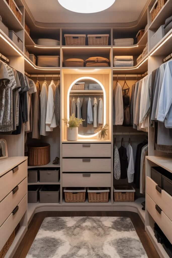 closet organization ideas small space